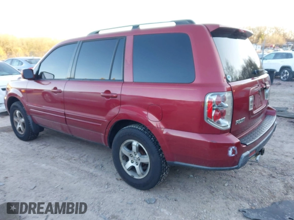 2006 Honda Pilot EX-L with VIN 5FNYF28586B005602, listed as a IAAI auction lot 41247326 with 221,698 mi miles and . Bid and sale history available at DreamBid. Image 3.