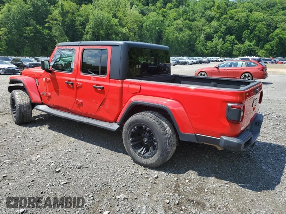 2022 Jeep Gladiator High Altitude with VIN 1C6HJTFG6NL103412, listed as a Copart auction lot 59187975 with 28,177 mi miles and Salvage title. Bid and sale history available at DreamBid. Image 2.