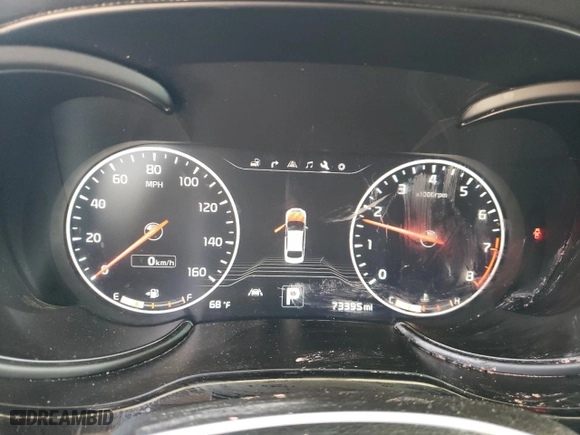 2017 Kia K900 Luxury with VIN KNALW4D4XH6036042, listed as a Copart auction lot 80763814 with 73,395 mi miles and Salvage Title. Bid and sale history available at carsss.com. Image 9.