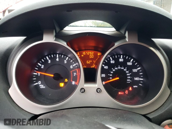 2012 Nissan Juke SV with VIN JN8AF5MR6CT106906, listed as a Copart auction lot 72435394 with 167,292 mi miles and Salvage Title. Bid and sale history available at carsss.com. Image 9.