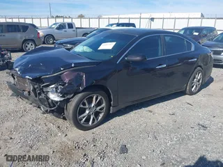 2012 Nissan Maxima 3.5 SV with VIN 1N4AA5AP3CC826506, listed as a IAAI auction lot 41093387 with 231,964 mi miles. Bid and sale history available at carsss.com. Image 2.