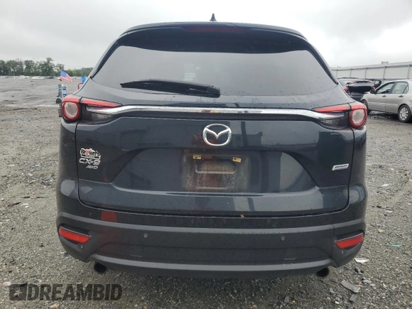 2018 Mazda CX-9 Touring with VIN JM3TCBCY0J0223441, listed as a Copart auction lot 61023105 with 44,040 mi miles and Salvage title. Bid and sale history available at DreamBid. Image 6.