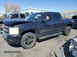 2009 Chevrolet Silverado 1500 LT with VIN 3GCEK23M59G172043, listed as a Copart auction lot 47649155 with 203,293 mi miles and Salvage Title. Bid and sale history available at DreamBid. Image 1.