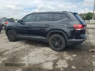 2019 Volkswagen Atlas SEL with VIN 1V2MR2CA0KC526622, listed as a Copart auction lot 58791515 with 65,157 mi miles and Salvage title. Bid and sale history available at DreamBid. Image 2.