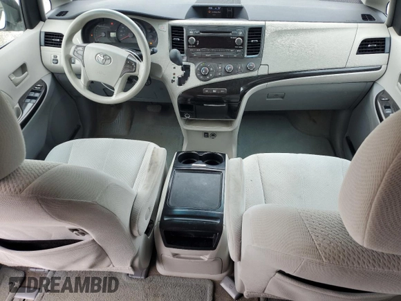 2012 Toyota Sienna LE AAS with VIN 5TDKK3DC8CS265274, listed as a Copart auction lot 54058245 with 175,063 mi miles and Salvage title. Bid and sale history available at DreamBid. Image 8.