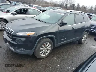 2017 Jeep Cherokee Limited with VIN 1C4PJMDS5HW668612, listed as a Copart auction lot 50695465 with 71,715 mi miles and Salvage Title. Bid and sale history available at DreamBid. Image 1.