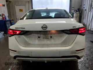 2020 Nissan Sentra SV with VIN 3N1AB8CV6LY300336, listed as a Copart auction lot 47751475 with 126,789 mi miles and Salvage Title. Bid and sale history available at carsss.com. Image 6.