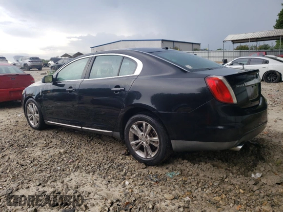 2009 Lincoln MKS with VIN 1LNHM93R99G623977, listed as a Copart auction lot 63463285 with 206,359 mi miles and Salvage title. Bid and sale history available at DreamBid. Image 2.