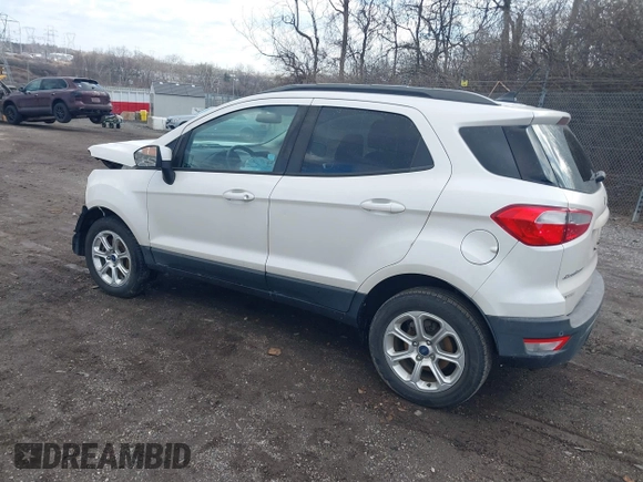 2018 Ford EcoSport SE z VIN MAJ6P1UL6JC163354, wystawiony jako IAAI lot #41536386 z przebiegiem 87 925 mil mil oraz . Historia ofert i sprzedaży dostępna na DreamBid. Obrazek 3.