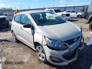 2020 Chevrolet Spark LS with VIN KL8CB6SA2LC455234, listed as a IAAI auction lot 41573043 with 63,216 mi miles. Bid and sale history available at carsss.com. Image 1.