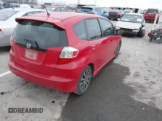 2012 Honda Fit Sport with VIN JHMGE8H53CC027421, listed as a IAAI auction lot 41182126 with 147,917 mi miles. Bid and sale history available at carsss.com. Image 4.