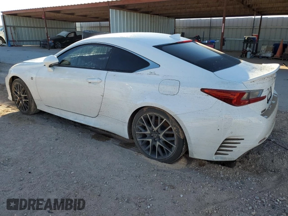 2016 Lexus RC 300 F Sport z VIN JTHSM5BC0G5002196, wystawiony jako Copart lot #77487494 z przebiegiem 48 248 mil mil oraz Szkoda całkowita • Salvage title. Historia ofert i sprzedaży dostępna na DreamBid. Obrazek 2.