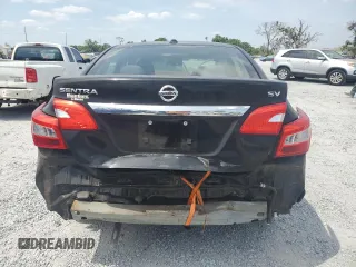 2017 Nissan Sentra SV with VIN 3N1AB7AP1HL653294, listed as a Copart auction lot 54326975 with 114,366 mi miles and Salvage Title. Bid and sale history available at carsss.com. Image 6.