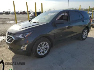 2020 Chevrolet Equinox LS z VIN 3GNAXHEV9LS594451, wystawiony jako Copart lot #53803605 z przebiegiem 42 983 mil mil oraz Szkoda całkowita • Salvage title. Historia ofert i sprzedaży dostępna na DreamBid. Obrazek 1.