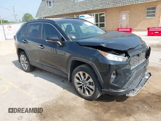 2019 Toyota RAV4 Limited z VIN 2T3N1RFVXKW082697, wystawiony jako IAAI lot #42472460 z przebiegiem 81 668 mil mil oraz . Historia ofert i sprzedaży dostępna na DreamBid. Obrazek 1.