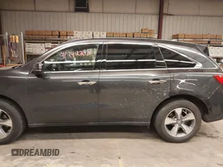 2016 Acura MDX with VIN 5FRYD4H21GB035516, listed as a IAAI auction lot 41242293 with 122,606 mi miles. Bid and sale history available at carsss.com. Image 15.
