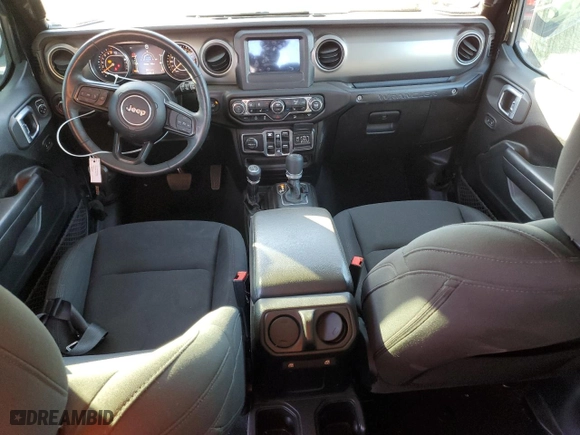 2018 Jeep Wrangler Unlimited Sport with VIN 1C4HJXDG6JW105088, listed as a Copart auction lot 89300745 with 80,928 mi miles and Salvage Title. Bid and sale history available at carsss.com. Image 8.