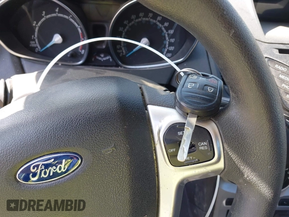 2017 Ford Fiesta SE with VIN 3FADP4BJ7HM150339, listed as a IAAI auction lot 42007084 with 109,334 mi miles. Bid and sale history available at carsss.com. Image 11.