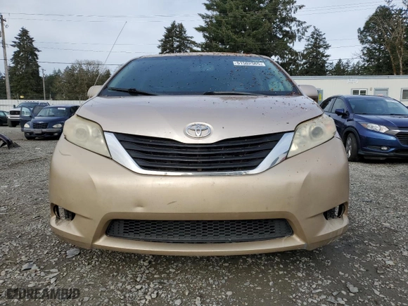 2011 Toyota Sienna LE AAS with VIN 5TDKK3DC0BS166270, listed as a Copart auction lot 51502565 with 139,505 mi miles and Salvage Title. Bid and sale history available at carsss.com. Image 5.