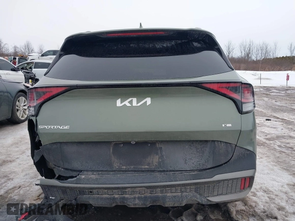 2023 Kia Sportage X-Line with VIN 5XYK6CAF0PG109283, listed as a IAAI auction lot 41684045 with 22,697 mi miles. Bid and sale history available at carsss.com. Image 16.