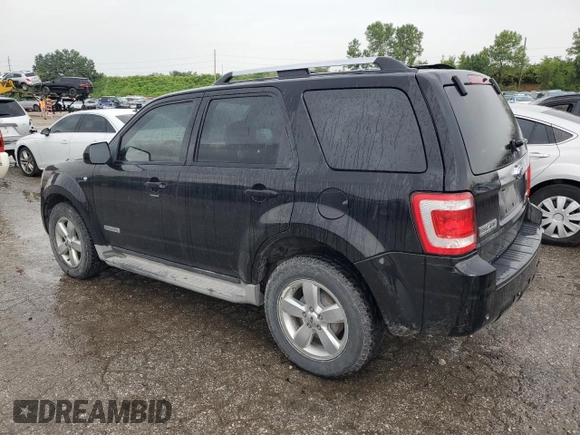 2008 Ford Escape Limited with VIN 1FMCU94198KE48368, listed as a Copart auction lot 60950934 with 246,923 mi miles and Salvage Title. Bid and sale history available at carsss.com. Image 2.