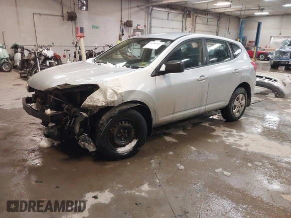 2009 Nissan Rogue S with VIN JN8AS58V79W444793, listed as a IAAI auction lot 41580727 with 183,911 mi miles. Bid and sale history available at carsss.com. Image 18.