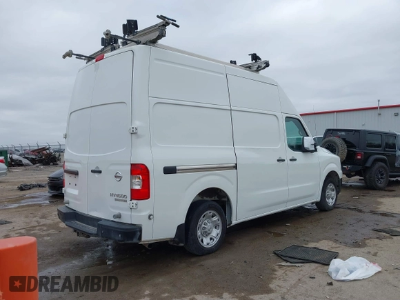2021 Nissan NV Cargo SV with VIN 1N6AF0LY7MN803432, listed as a IAAI auction lot 41647578 with 52,158 mi miles and . Bid and sale history available at DreamBid. Image 4.