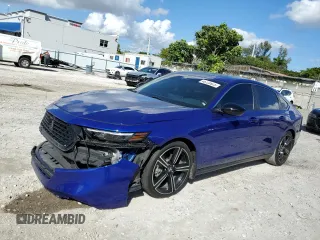 2023 Honda Accord Sport с VIN 1HGCY2F56PA061685, выставлен на аукционе Copart как лот 46728925 с пробегом 73 195 миль миль и На запчасти • Non repairable. История ставок и продаж доступна на DreamBid. Изображение 1.