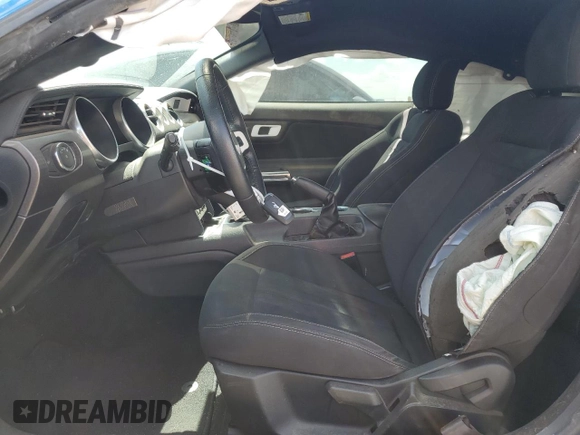 2021 Ford Mustang EcoBoost with VIN 1FA6P8TDXM5147637, listed as a Copart auction lot 51527045 with 928,003 mi miles and Salvage title. Bid and sale history available at DreamBid. Image 7.