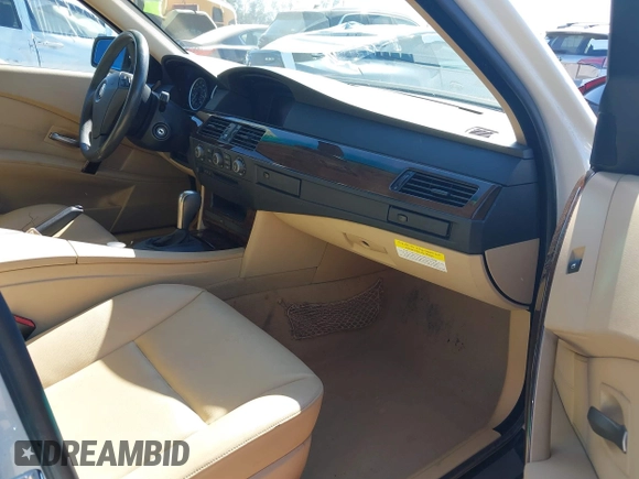 2005 BMW 5 Series 525i with VIN WBANA53565B859447, listed as a IAAI auction lot 41663950 with 99,064 mi miles. Bid and sale history available at carsss.com. Image 5.