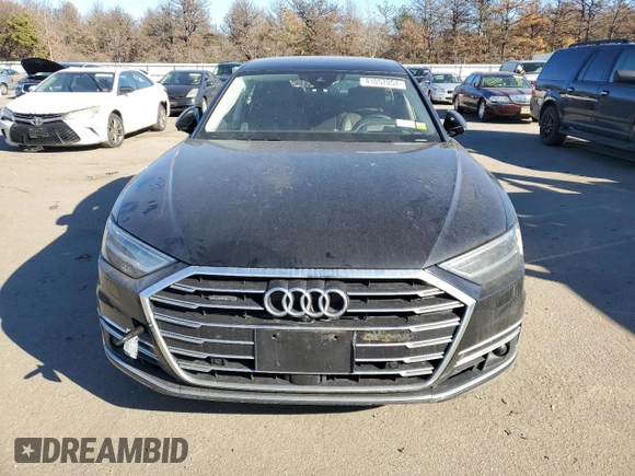 2020 Audi A8 L with VIN WAU8DAF81LN002970, listed as a Copart auction lot 41057054 with 78,578 mi miles. Bid and sale history available at carsss.com. Image 5.