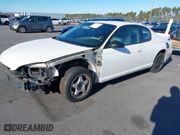 2006 Chevrolet Monte Carlo LT 3.9L with VIN 2G1WK151469333045, listed as a IAAI auction lot 41334980 with 244,023 mi miles. Bid and sale history available at carsss.com. Image 2.
