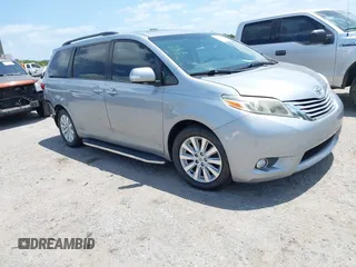2016 Toyota Sienna Limited z VIN 5TDDK3DC6GS143981, wystawiony jako IAAI lot #42094449 z przebiegiem 89 078 mil mil oraz . Historia ofert i sprzedaży dostępna na DreamBid. Obrazek 1.