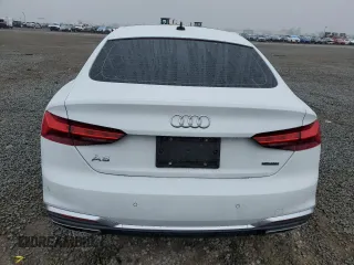 2021 Audi A5 Sportback S line Premium Plus with VIN WAUFACF57MA019587, listed as a Copart auction lot 50099115 with 62,351 mi miles and Salvage Title. Bid and sale history available at carsss.com. Image 6.