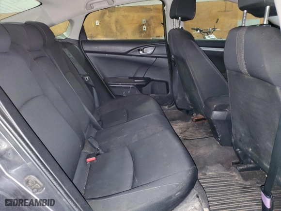 2017 Honda Civic Sedan LX with VIN 2HGFC2F50HH034139, listed as a Copart auction lot 51671375 with 247,379 mi miles and Salvage Title. Bid and sale history available at carsss.com. Image 10.