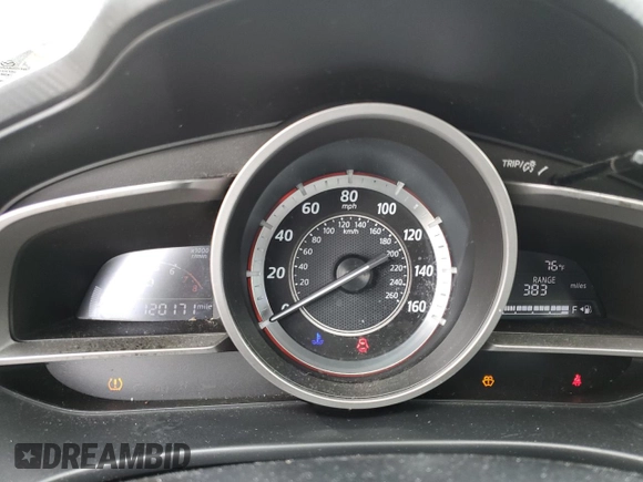 2016 Mazda 3 i Sport with VIN 3MZBM1J78GM273593, listed as a Copart auction lot 49025245 with 120,171 mi miles and Salvage Title. Bid and sale history available at DreamBid. Image 9.