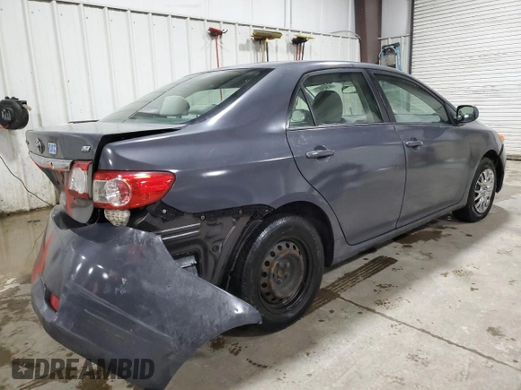 2011 Toyota Corolla L with VIN JTDBU4EE5B9146627, listed as a Copart auction lot 52424825 with 102,420 mi miles and Salvage Title. Bid and sale history available at carsss.com. Image 3.