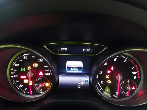 2018 Mercedes-Benz CLA 250 with VIN WDDSJ4EB1JN647458, listed as a IAAI auction lot 42357114 with 86,196 mi miles and . Bid and sale history available at DreamBid. Image 15.