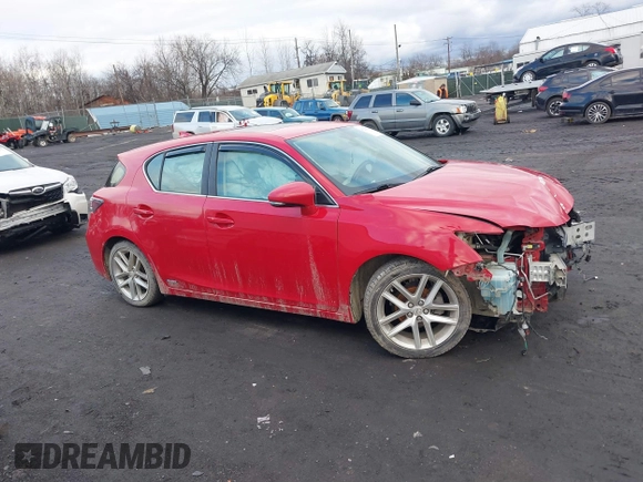 2014 Lexus CT 200h with VIN JTHKD5BH2E2183652, listed as a IAAI auction lot 41223743 with 119,747 mi miles and . Bid and sale history available at DreamBid. Image 13.