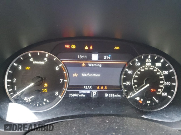 2022 Infiniti QX55 Sensory z VIN 3PCAJ5L36NF100049, wystawiony jako Copart lot #45085895 z przebiegiem 75 947 mil mil oraz Szkoda całkowita • Salvage title. Historia ofert i sprzedaży dostępna na DreamBid. Obrazek 9.