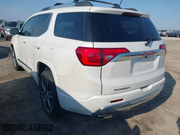 2018 GMC Acadia Denali with VIN 1GKKNPLS3JZ148659, listed as a IAAI auction lot 42158711 with 104,698 mi miles and . Bid and sale history available at DreamBid. Image 3.