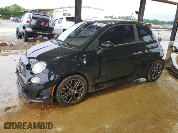 2017 FIAT 500 Abarth z VIN 3C3CFFFHXHT567864, wystawiony jako Copart lot #53871625 z przebiegiem 51 445 mil mil oraz Szkoda całkowita • Salvage title. Historia ofert i sprzedaży dostępna na DreamBid. Obrazek 1.