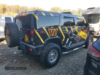 2006 Hummer H2 with VIN 5GRGN23U46H117048, listed as a Copart auction lot 78012724 with 121,773 mi miles and Salvage Title. Bid and sale history available at carsss.com. Image 3.
