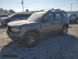 2021 Ford Bronco Sport with VIN 3FMCR9A6XMRA98322, listed as a Copart auction lot 42154895 with 71,397 mi miles and Salvage Title. Bid and sale history available at carsss.com. Image 1.