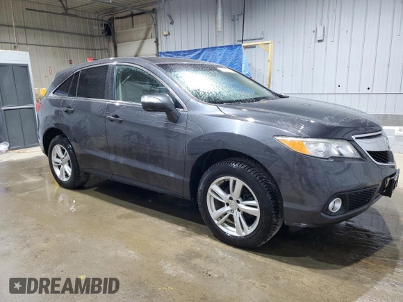 2014 Acura RDX Tech Pkg with VIN 5J8TB4H53EL018370, listed as a Copart auction lot 48123235 with 140,085 mi miles and Salvage Title. Bid and sale history available at carsss.com. Image 4.