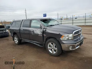 2016 Ram 1500 Big Horn z VIN 3C6RR7LTXGG214017, wystawiony jako Copart lot #51153575 z przebiegiem 63 811 mil mil oraz Szkoda całkowita • Salvage title. Historia ofert i sprzedaży dostępna na DreamBid. Obrazek 4.