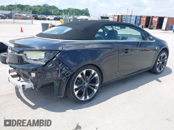 2017 Buick Cascada Premium with VIN W04WH3N59HG017000, listed as a IAAI auction lot 42557578 with 62,870 mi miles and . Bid and sale history available at DreamBid. Image 4.