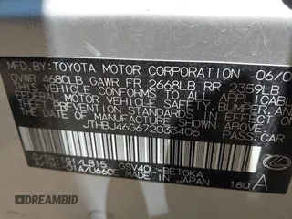 2007 Lexus ES 330 z VIN JTHBJ46G672033406, wystawiony jako IAAI lot #42395991 z przebiegiem 197 619 mil mil oraz . Historia ofert i sprzedaży dostępna na DreamBid. Obrazek 9.