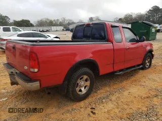2002 Ford F-150 XL with VIN 1FTRX17232NB93699, listed as a Copart auction lot 49037795 with 0 mi miles and Salvage Title. Bid and sale history available at carsss.com. Image 3.