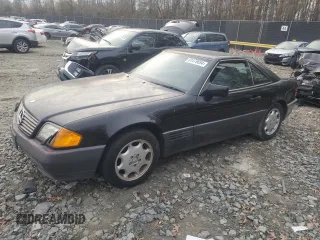 1994 Mercedes-Benz SL 5.0L with VIN WDBFA67E3RF085484, listed as a Copart auction lot 81479694 with 107,060 mi miles and Clean title. Bid and sale history available at DreamBid. Image 1.